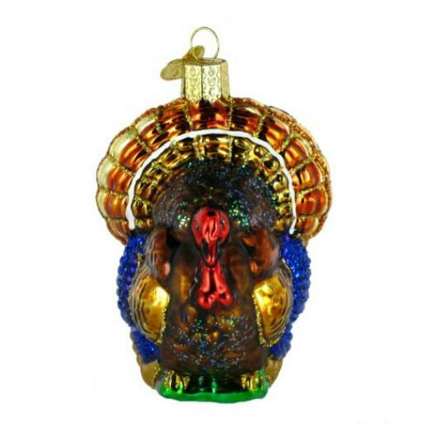 Old World Christmas Ornaments Tom Turkey Glass Blown Ornaments for Christmas Tree Old World Christmas Ornaments Tom Turkey Glass Blown Ornaments for Christmas Tree
